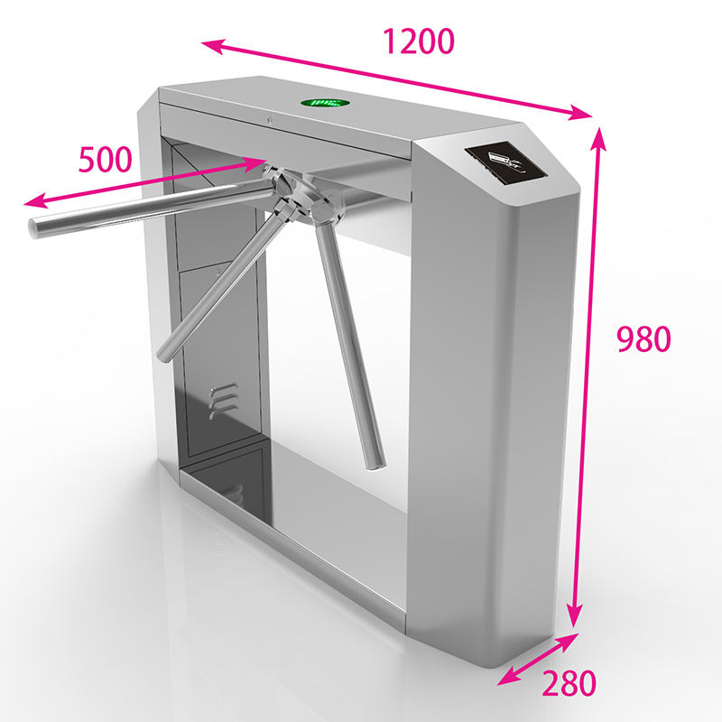 Sistem Manajemen Gym Member dengan Tripod Turnstile, Controller ACB dan VMS